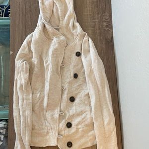 Hollister beige jacket